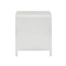 Patty 28" Rattan 2 Drawer Nightstand