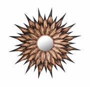 Sunflower 36" Antique Wall Mirror