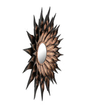 Sunflower 36" Antique Wall Mirror