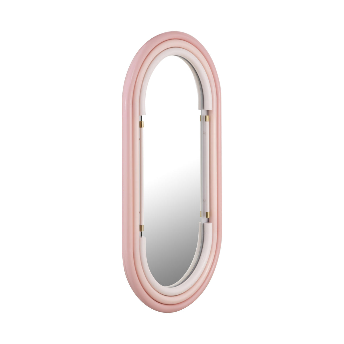 Neon Oval Wall Mirror (26"X50"-28"X58")