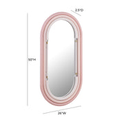Neon Oval Wall Mirror (26"X50"-28"X58")