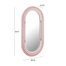 Neon Oval Wall Mirror (26"X50"-28"X58")