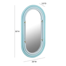 Neon Oval Wall Mirror (26"X50"-28"X58")