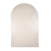 Kaia 48"X79" Cream Lightweight Faux Stone Floor Mirror