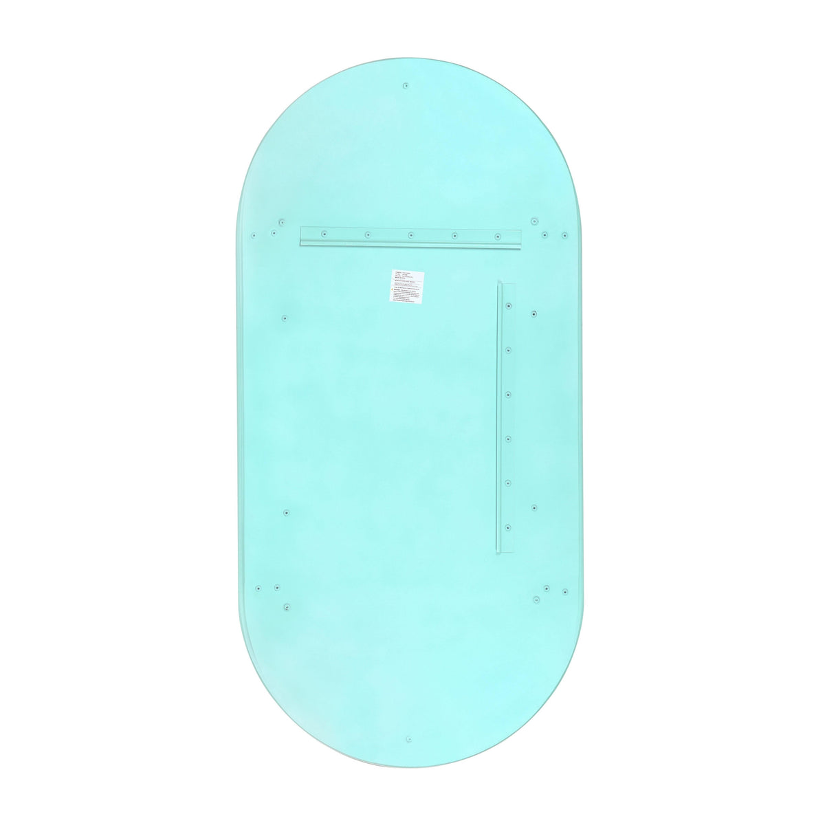 Neon Oval Wall Mirror (26"X50"-28"X58")