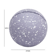 Gabby Speckled Round Card Holder - Set of 4