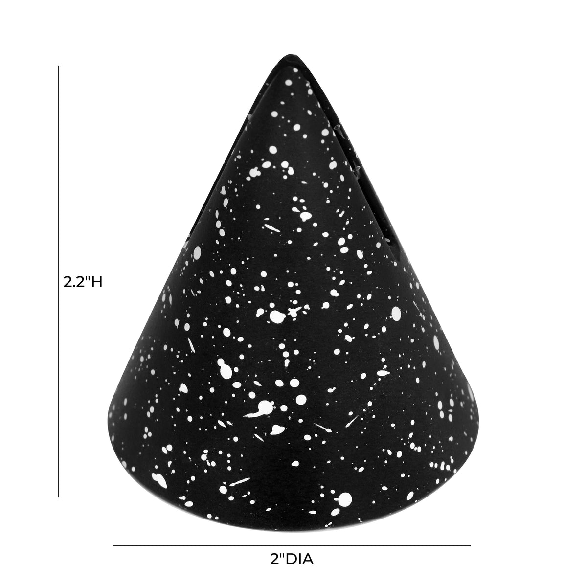 Gabby Speckled Cone Card Holder - Set of 4