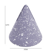 Gabby Speckled Cone Card Holder - Set of 4