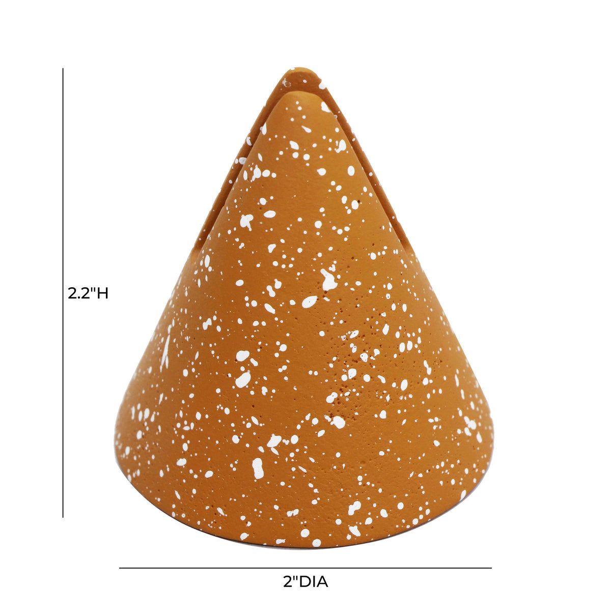 Gabby Speckled Cone Card Holder - Set of 4