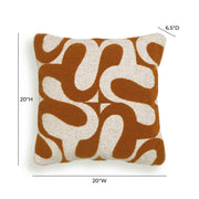 Bonney 20" Boucle Square Throw Pillow Cover