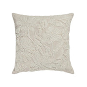 Tabitha 24" Euro Size Square Embroidered Throw Pillow