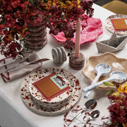 Gabby Speckled Stacked Candleholder