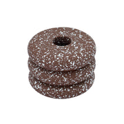 Gabby Speckled Stacked Candleholder