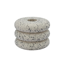 Gabby Speckled Stacked Candleholder