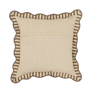 Striped 20" Linen Throw Pillow