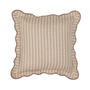 Striped 20" Linen Throw Pillow