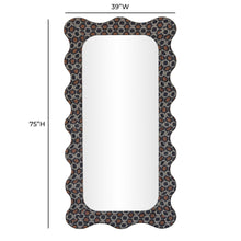 Charlene 39"X75" Squiggle Wall Mirror