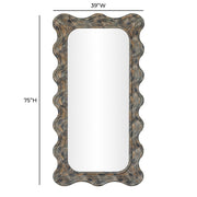 Charlene 39"X75" Squiggle Wall Mirror
