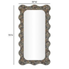 Charlene 39"X75" Squiggle Wall Mirror