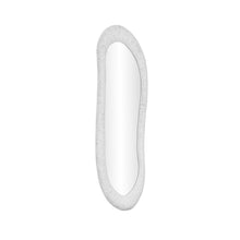 Orpheus 20"X59" Ribbed Lightweight Faux Stone Floor Mirror