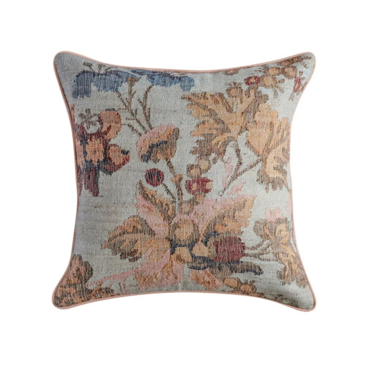 Taman 20" Natural Cotton Throw Pillow