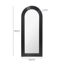 Tanya 70" Rattan Floor Mirror