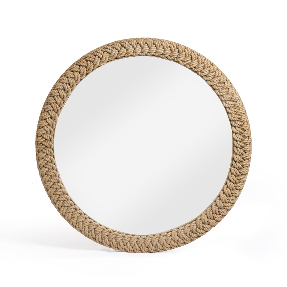 Midge 40.5" Rope Round Wall Mirror