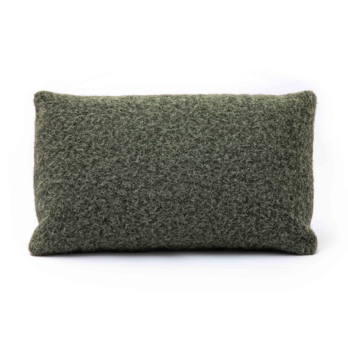 Malolo 20"X12" Long Mohair Rectangular Vegan-Down Throw Pillow Cover
