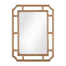 Cienna 24"x32" Natural Rattan Wall Mirror