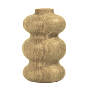Marble Dark Onyx Swell Decorative Vase
