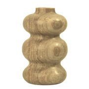 Marble Dark Onyx Swell Decorative Vase