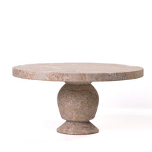 Natural Travertine Cake Stand