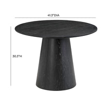 Sahara Round Oak Dining Table (41"-60")