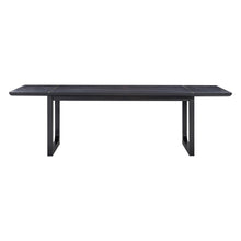 Shiloh 102" Black Ash Rectangular Dining Table