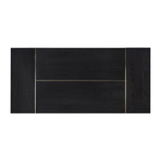 Shiloh 102" Black Ash Rectangular Dining Table
