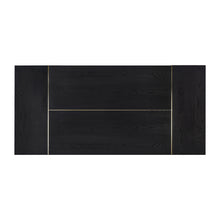 Shiloh 102" Black Ash Rectangular Dining Table