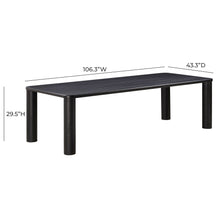 Akola 106" Oak Rectangular Dining Table