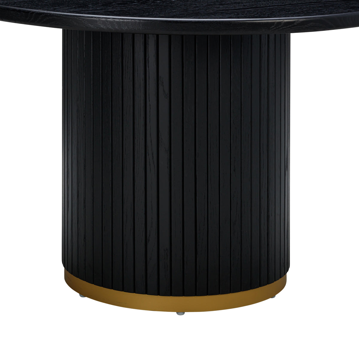 Chelsea 47" Oak Wood Round Dining Table