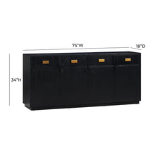 Aria 75" Oak Buffet