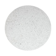 Parcino 47" Faux Terrazzo Concrete Indoor/Outdoor Round Dining Table