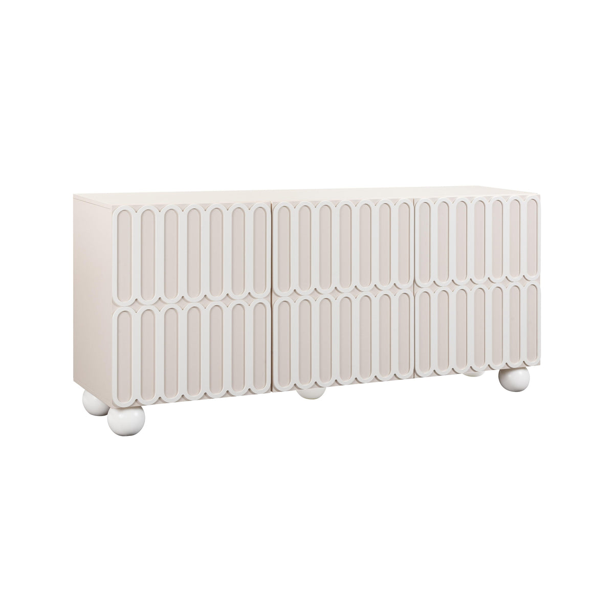 Tori 74" Motif Taupe Buffet