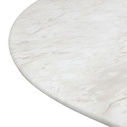 Brut 86" Concrete Patterned Indoor/Outdoor Oval Dining Table