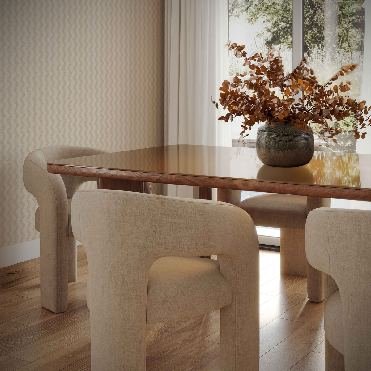 Malone Performance Chenille Dining Chair