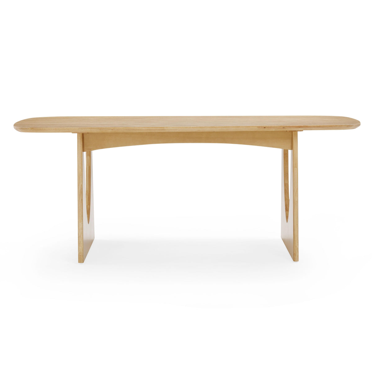 Cybill Natural Ash Rectangular Dining Table (79"-94")