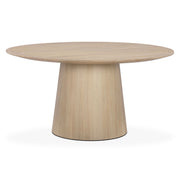 Sahara Round Oak Dining Table (41"-60")
