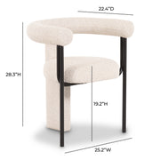 Synn Performance Boucle Dining Chair