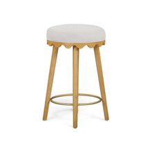 Oodle Performance Vegan Mohair Bar and Counter Stool