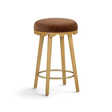 Oodle Performance Vegan Mohair Bar and Counter Stool
