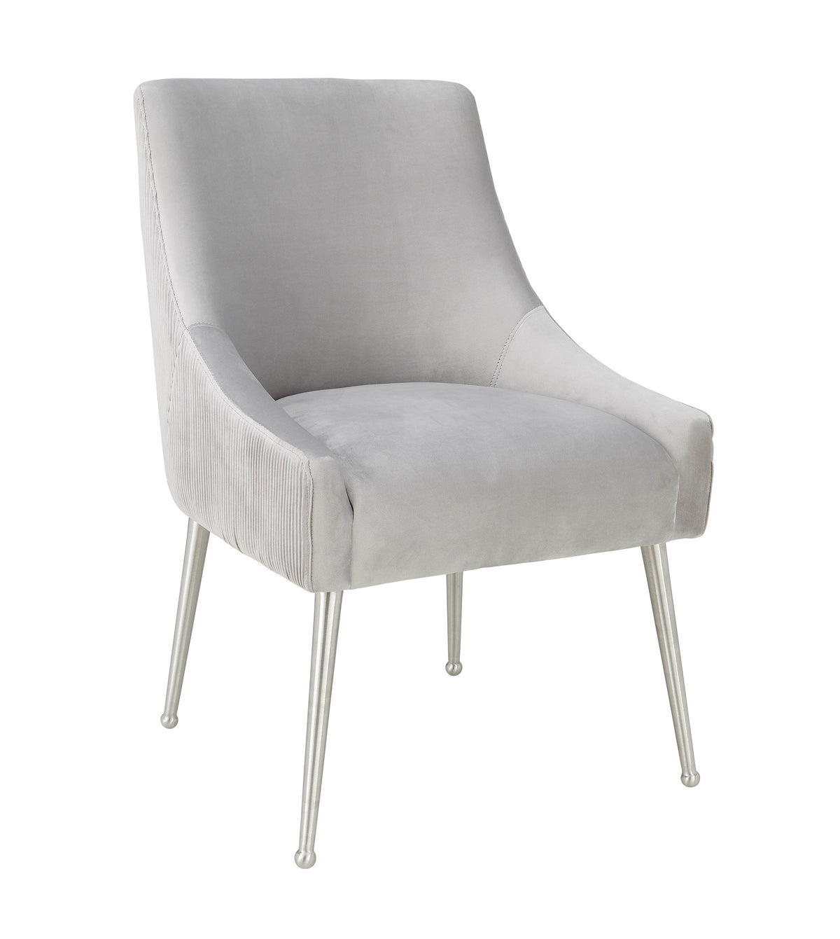 Beatrix Pleated Performance Velvet Dining Chair