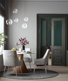 Beatrix Pleated Performance Velvet Dining Chair